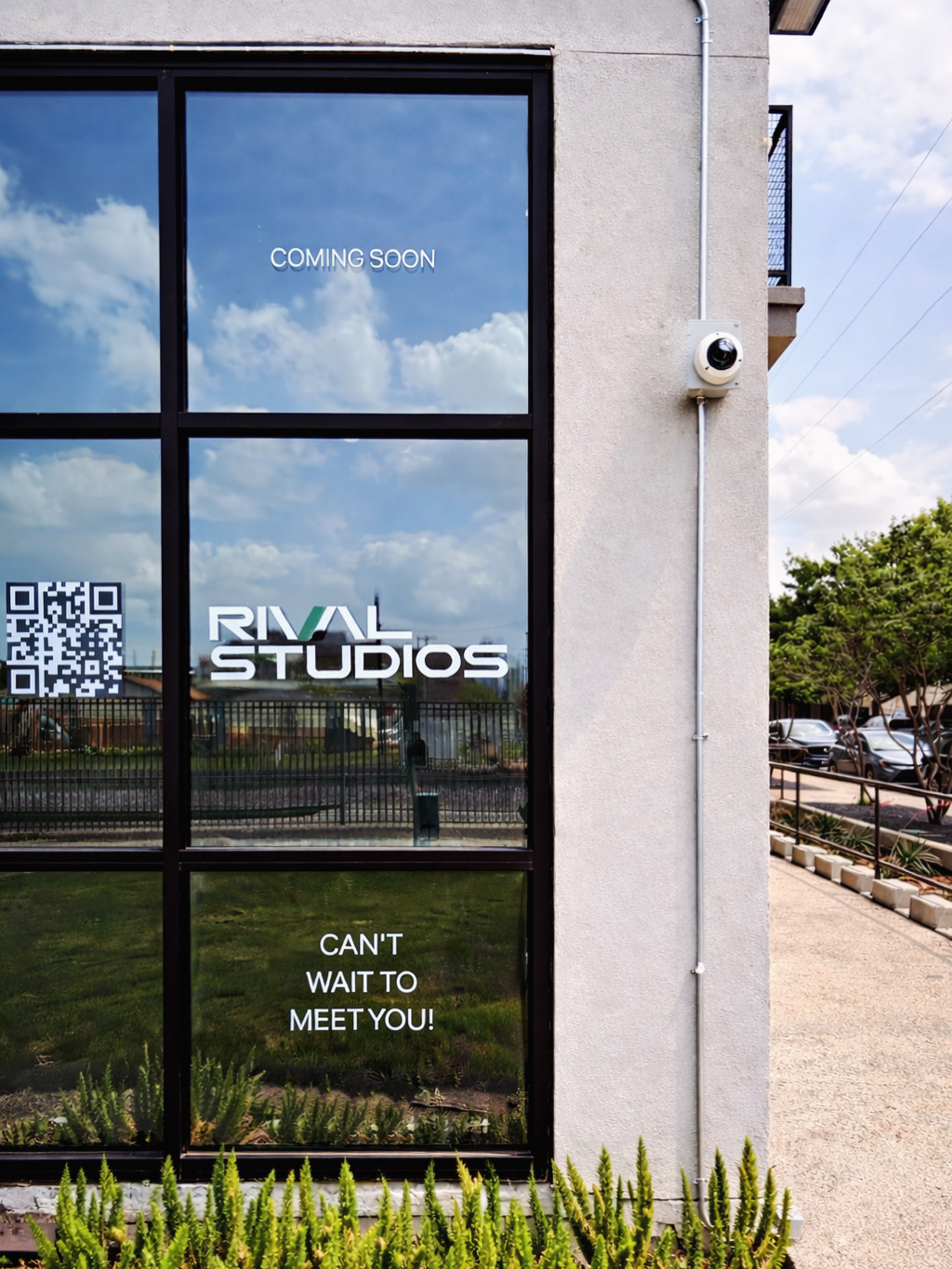 Rival Studios storefront — Coming Soon, Can't wait to meet you
